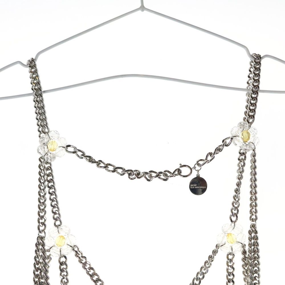 NOIR KEI NINOMIYA (ノワール ケイニノミヤ) フローラル チェーン