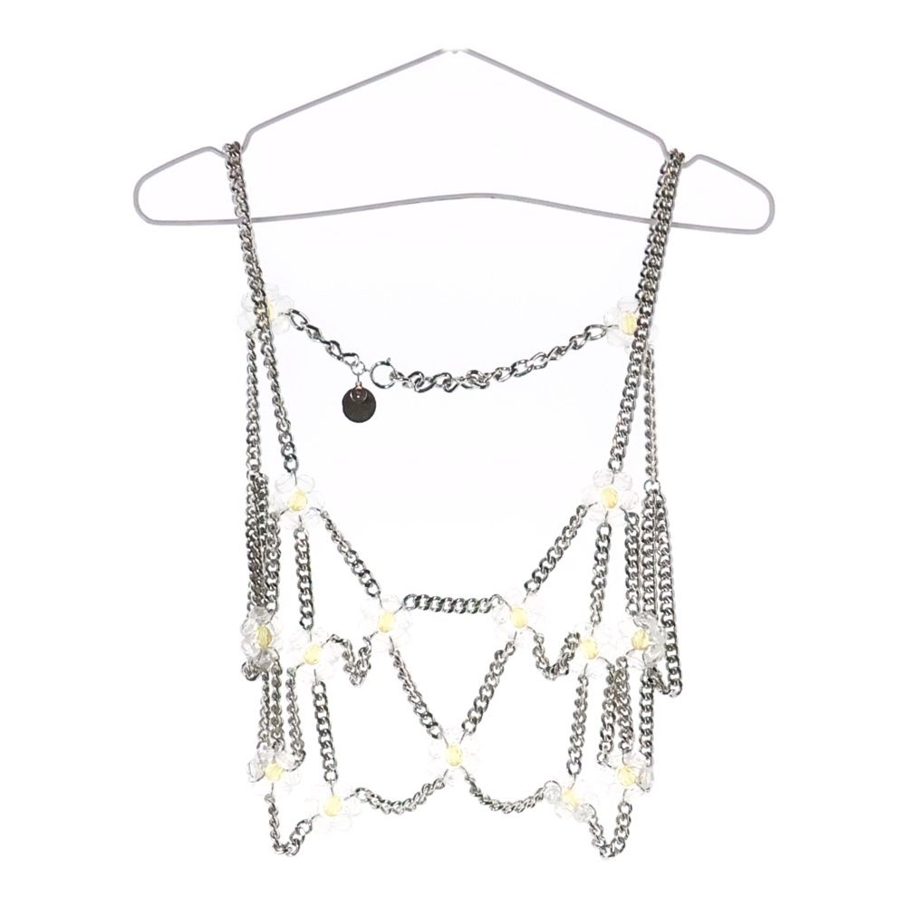 NOIR KEI NINOMIYA (ノワール ケイニノミヤ) フローラル チェーン