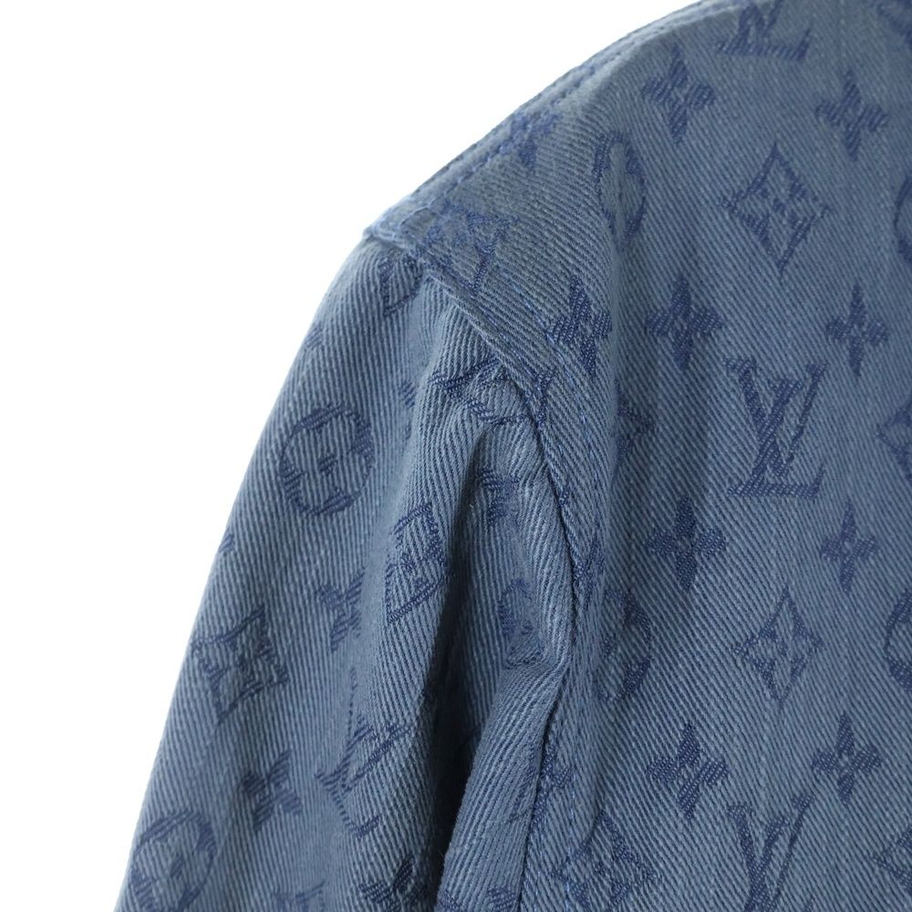 LOUIS VUITTON (ルイヴィトン) 19AW モノグラム総柄ジャガード デニム