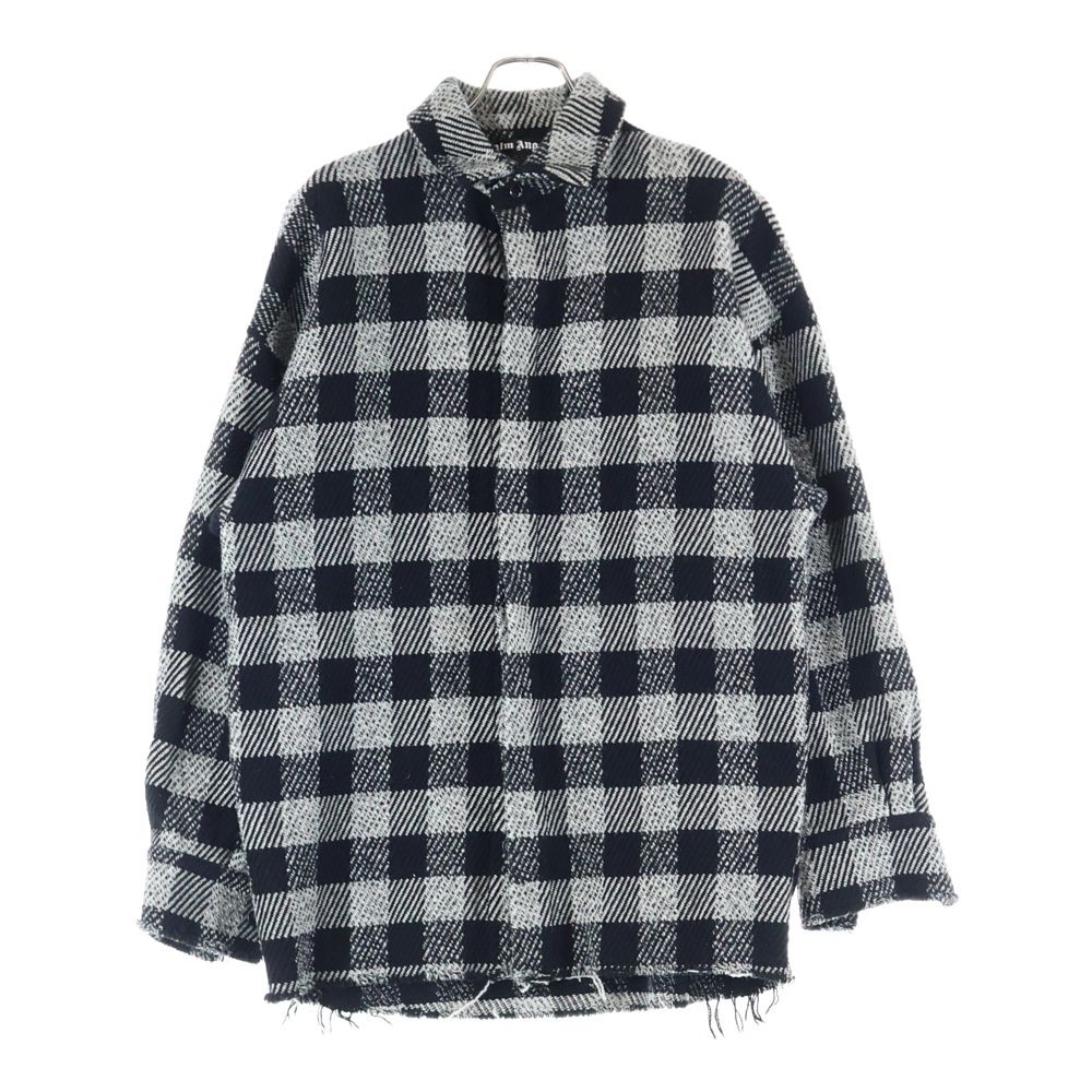 Palm Angels (パームエンジェルス) 21AW Checked Logo Printed Shirt