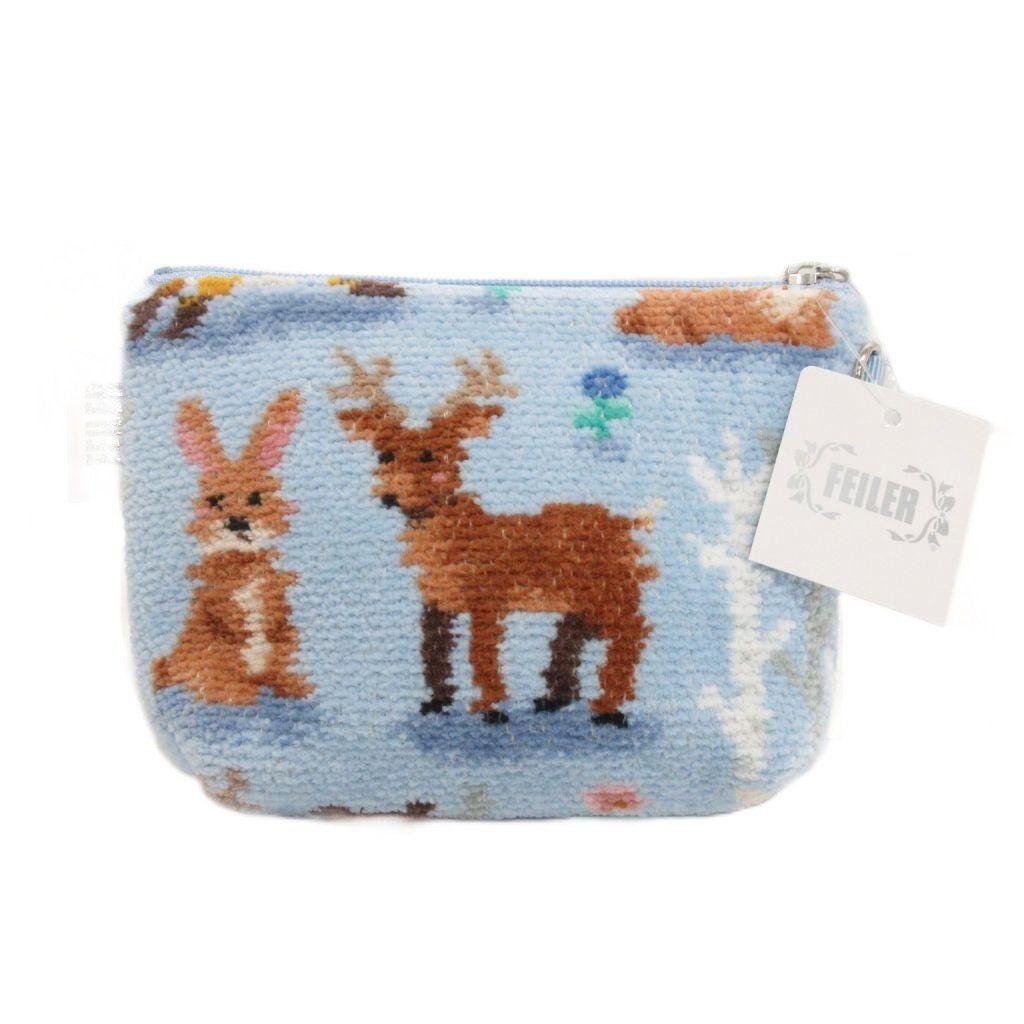 フェイラー FEILER タグ付き ポーチ 小物入れ 舟形 ウィンター