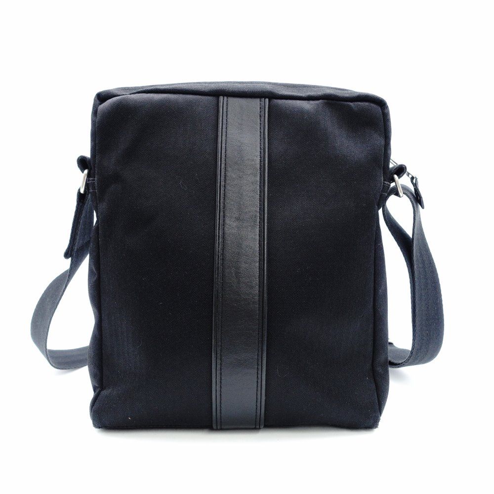 エルメス HERMES アカプルコ PM ショルダーバッグ ブラック キャンバス