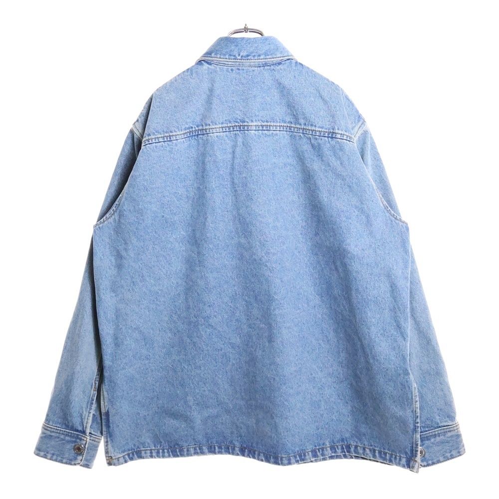 ami paris (アミパリス) ハート刺繍 ウォッシュド デニムジャケット