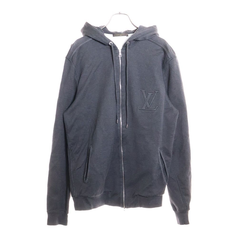 LOUIS VUITTON (ルイヴィトン) LVエンボスロゴ Wジップアップパーカー