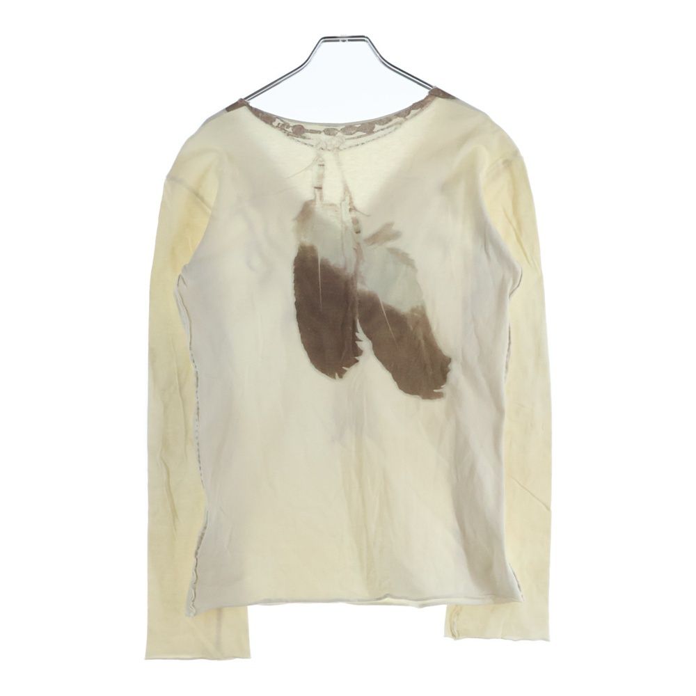 IF SIX WAS NINE (イフシックスワズナイン) Vネック 騙し絵 ロング