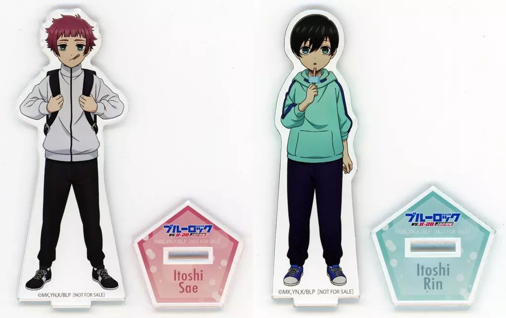 中古】アクリルスタンド・アクリルパネル [単品] 糸師凛(幼少期)＆糸師