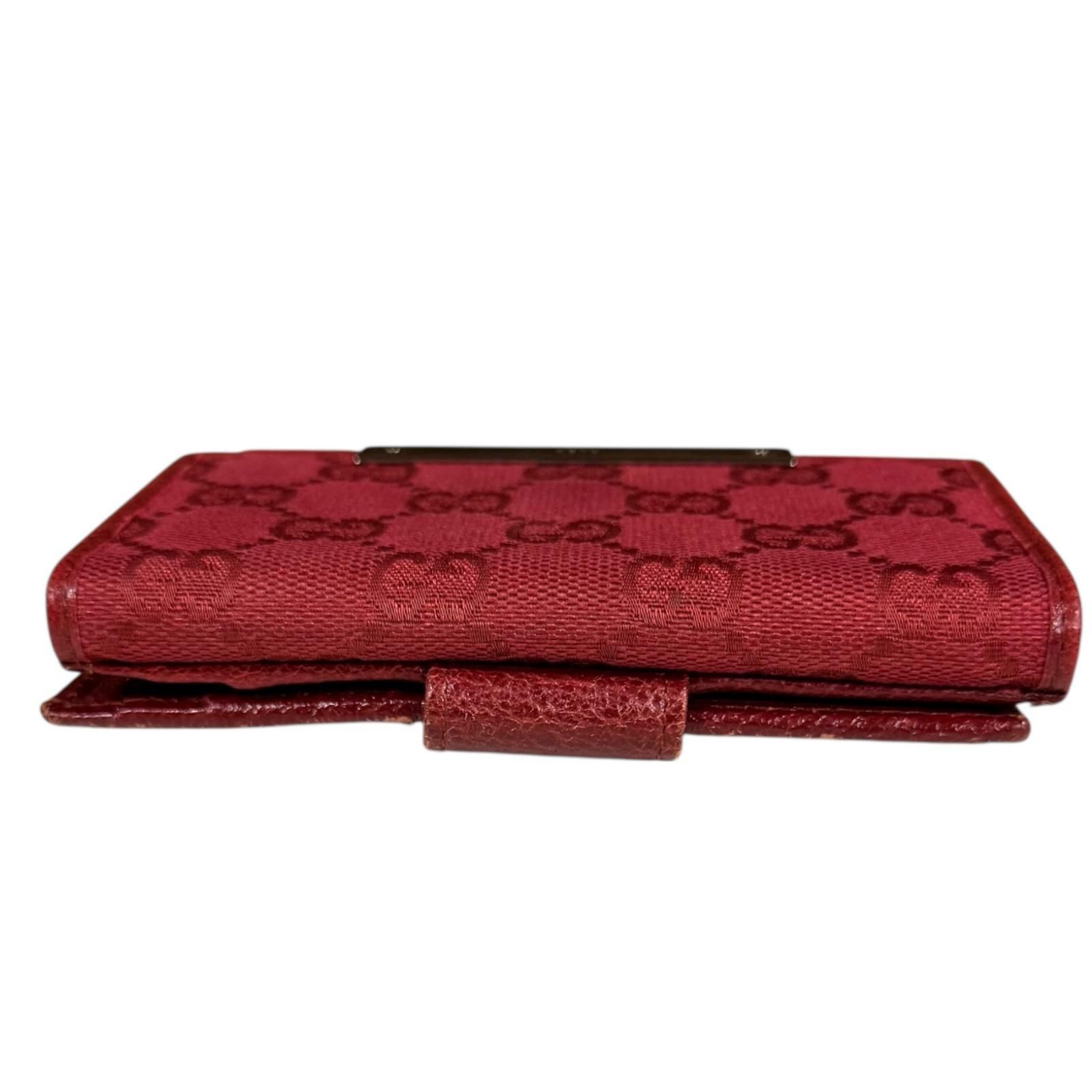 グッチ Wホック財布 GGキャンバス 二つ折り財布 GGキャンバス 112664