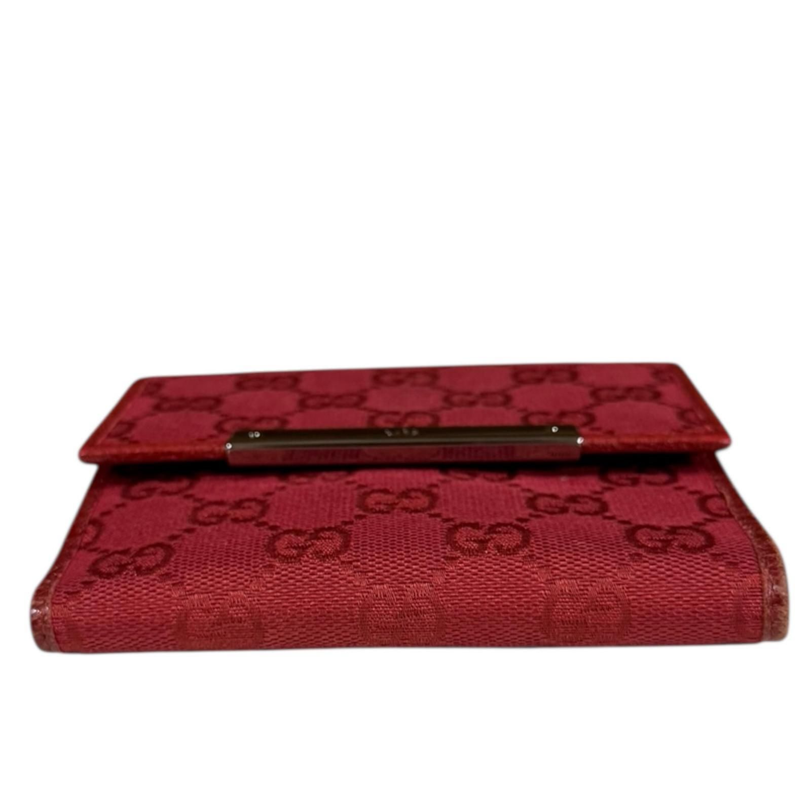 グッチ Wホック財布 GGキャンバス 二つ折り財布 GGキャンバス 112664