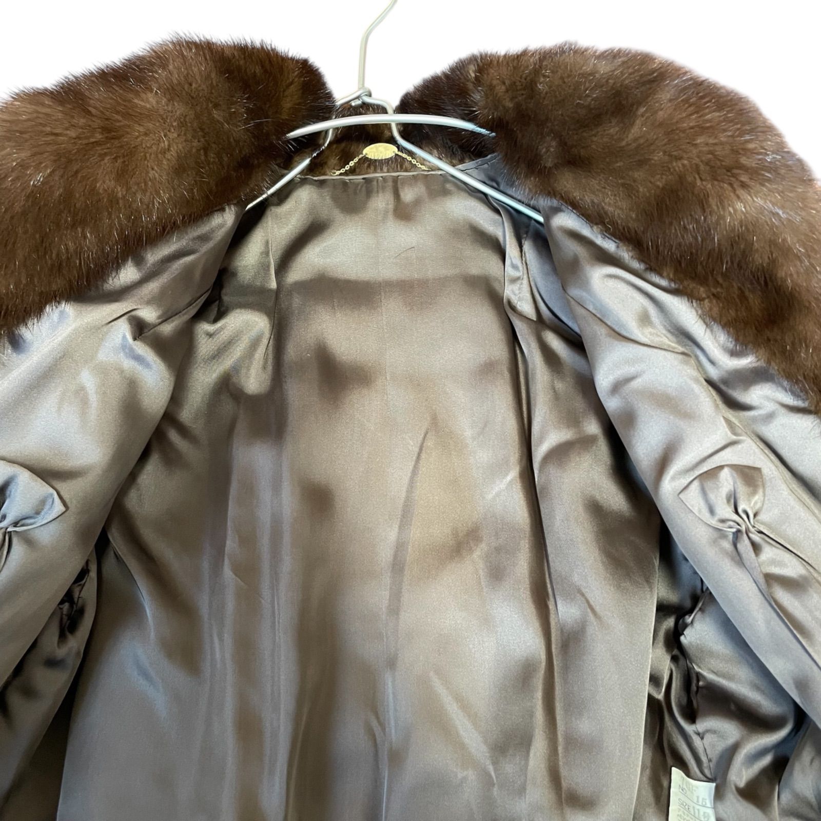 ZM1675 MG Sable FUR エムジーセーブルファー ミンクファーコート