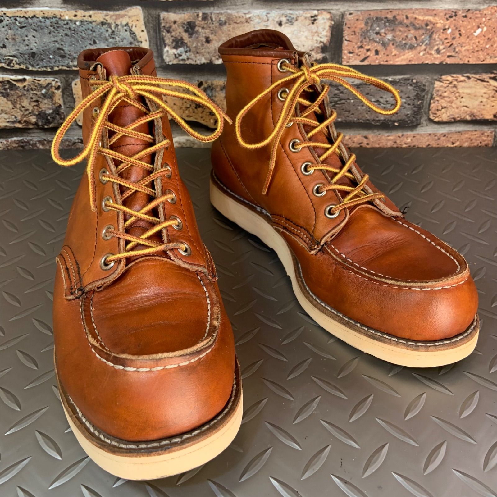 ☆REDWING 875 アイリッシュセッター 旧四角犬タグ 1990年製 US7E JP25