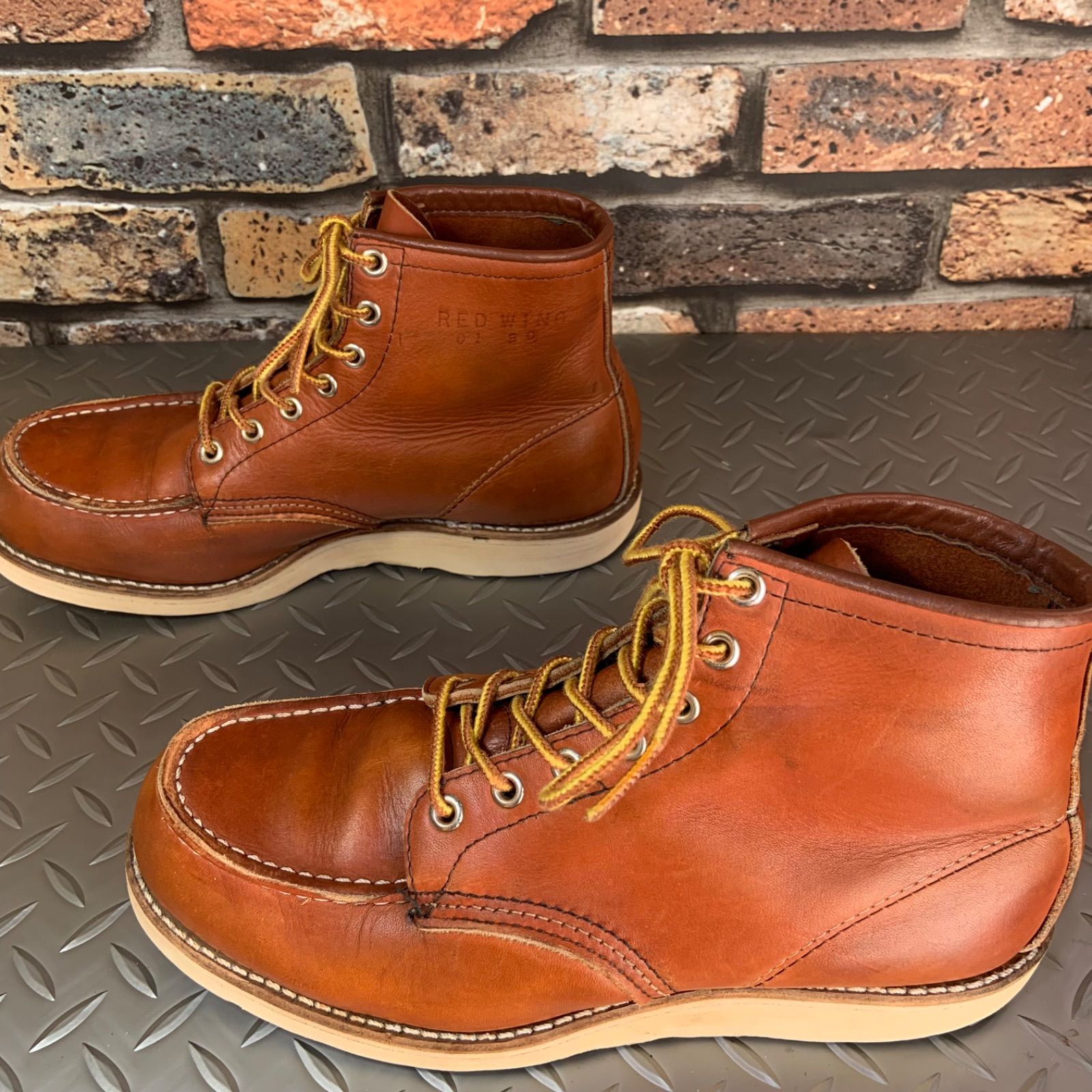 ☆REDWING 875 アイリッシュセッター 旧四角犬タグ 1990年製 US7E JP25
