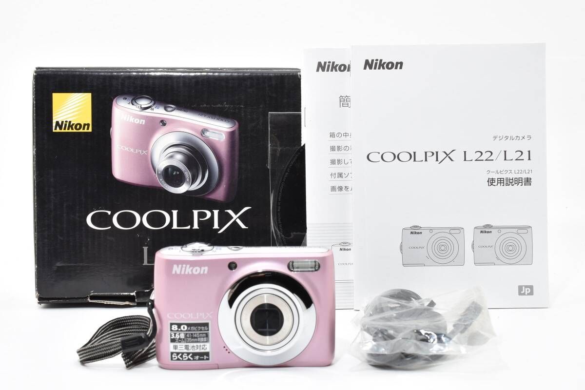 ☆極上品☆ニコン Nikon COOLPIX L21 ピンク☆ W1212＃3930 - メルカリ