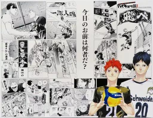 雑貨 挑戦者たち フルカラーBIGアートボード 「ハイキュー!!展 FINAL