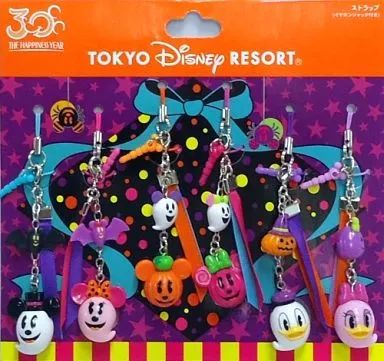 中古】ストラップ(キャラクター) ミッキー＆ミニー＆ドナルド