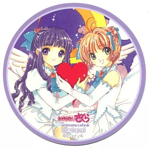 カードキャプターさくら　コースター フラットガシャポン】カードキャプターさくら アクリルコースター