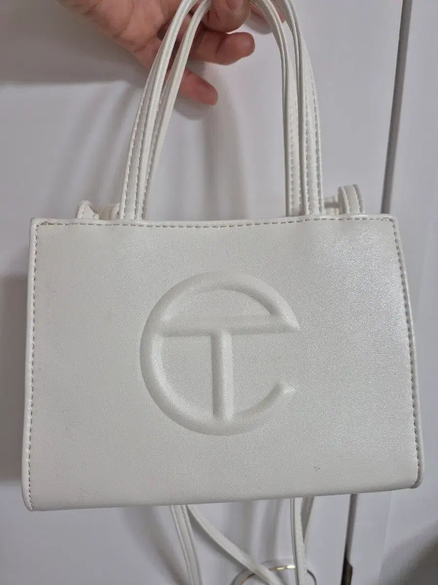 テルファー 白 スモール バッグ ショップ 出品 Telfa(テルファー