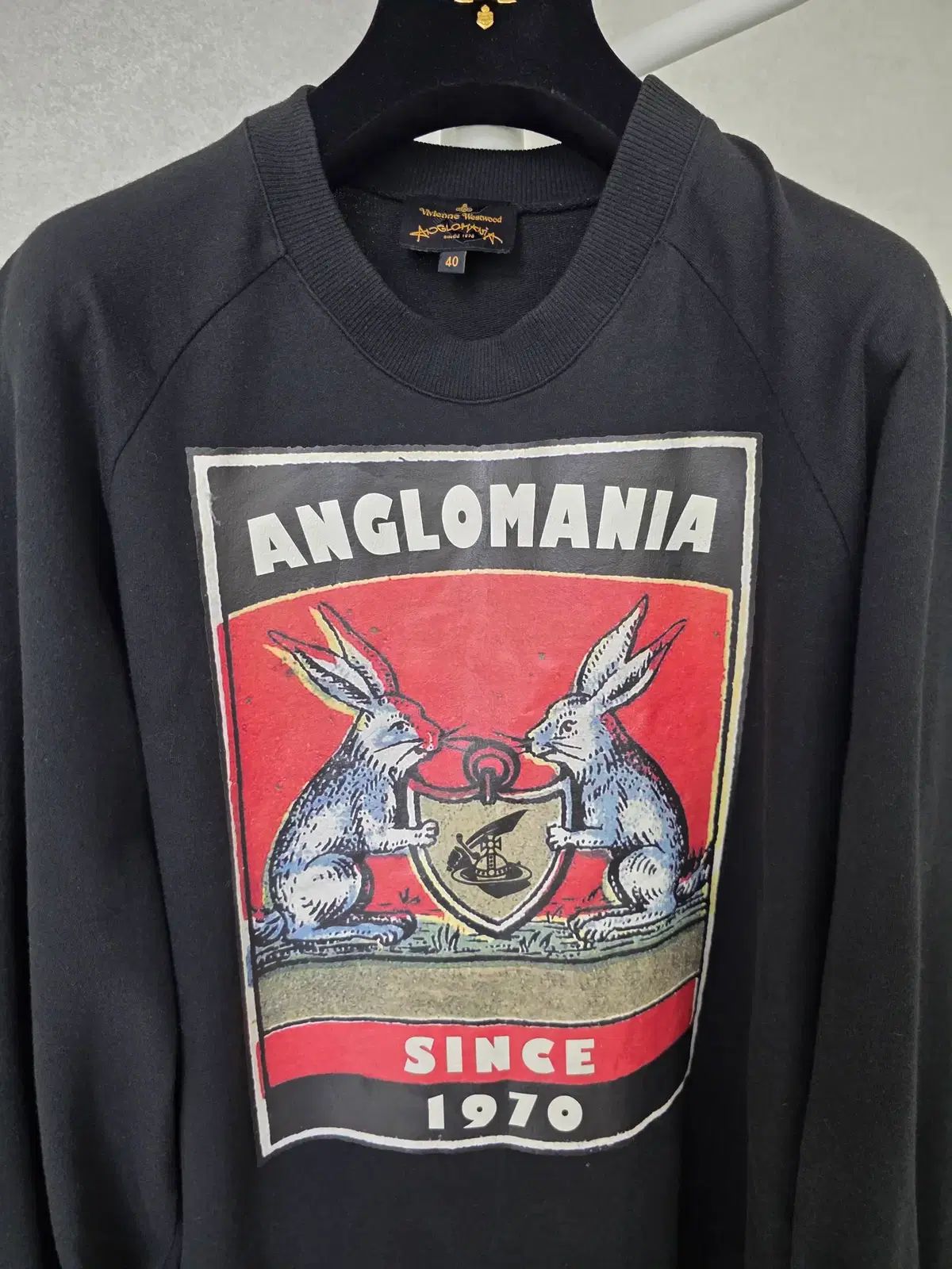 ヴィヴィアンウエストウッド アングロマニア スウェット XL 大きいサイズ 黒 Vivienne Westwood 安い ヴィヴィアン・ウエストウッド アングロマニア