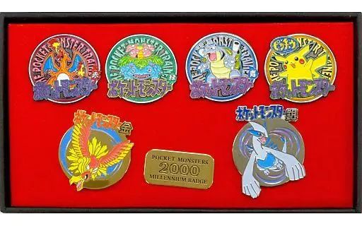 中古】バッジ・ピンズ(キャラクター) ポケモン ミレニアムバッジ 2000