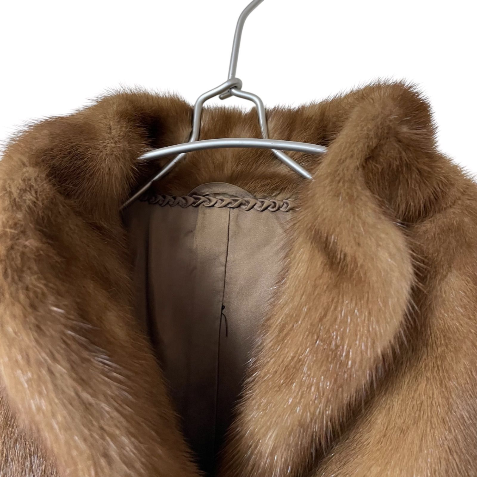 ZM1675【美品】SAGA MINK サガミンク ミンクファーコート ブラウン