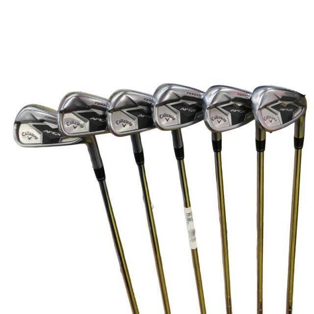 中古】 キャロウェイ APEX(2019) 6S アイアンセット IR 純正特注