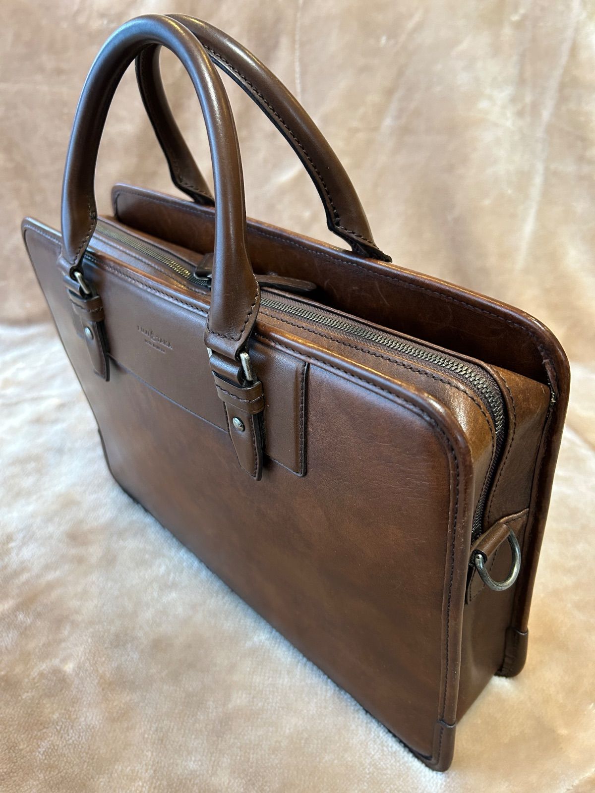 フジタカFUJITAKAエー レザービジネスバッグ A4 ビジネスバッグ