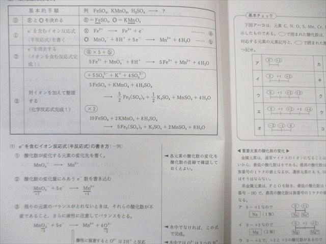 駿台 化学S Part1 テキスト通年セット 2024 前期 計2冊 山下幸久