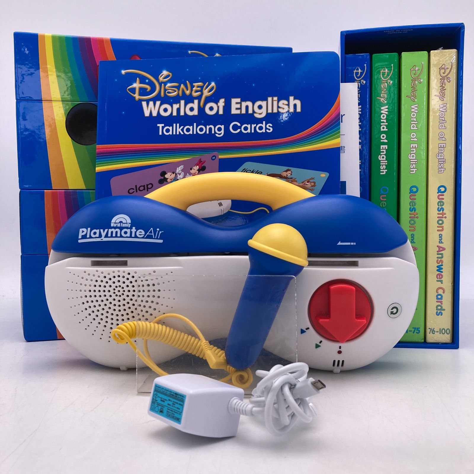 トークアロング Ｑ＆Ａカード ディズニー英語システム DWE 1202522