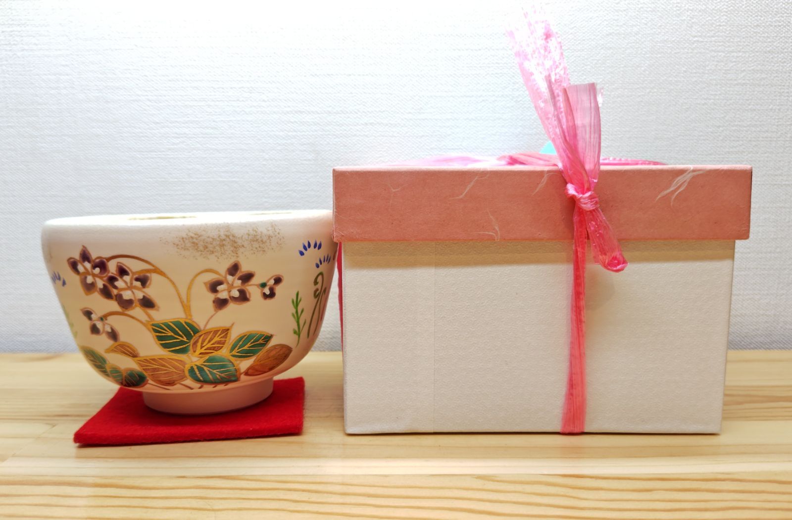 逢絢亭・新品】茶道具 茶碗 京焼 春の野 中村与平 紙箱入り - メルカリ