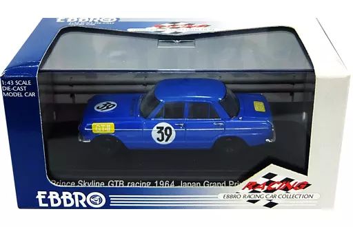中古】ミニカー 1/43 PRINCE SKYLINE GTB S54B RACING JAPAN GRAND