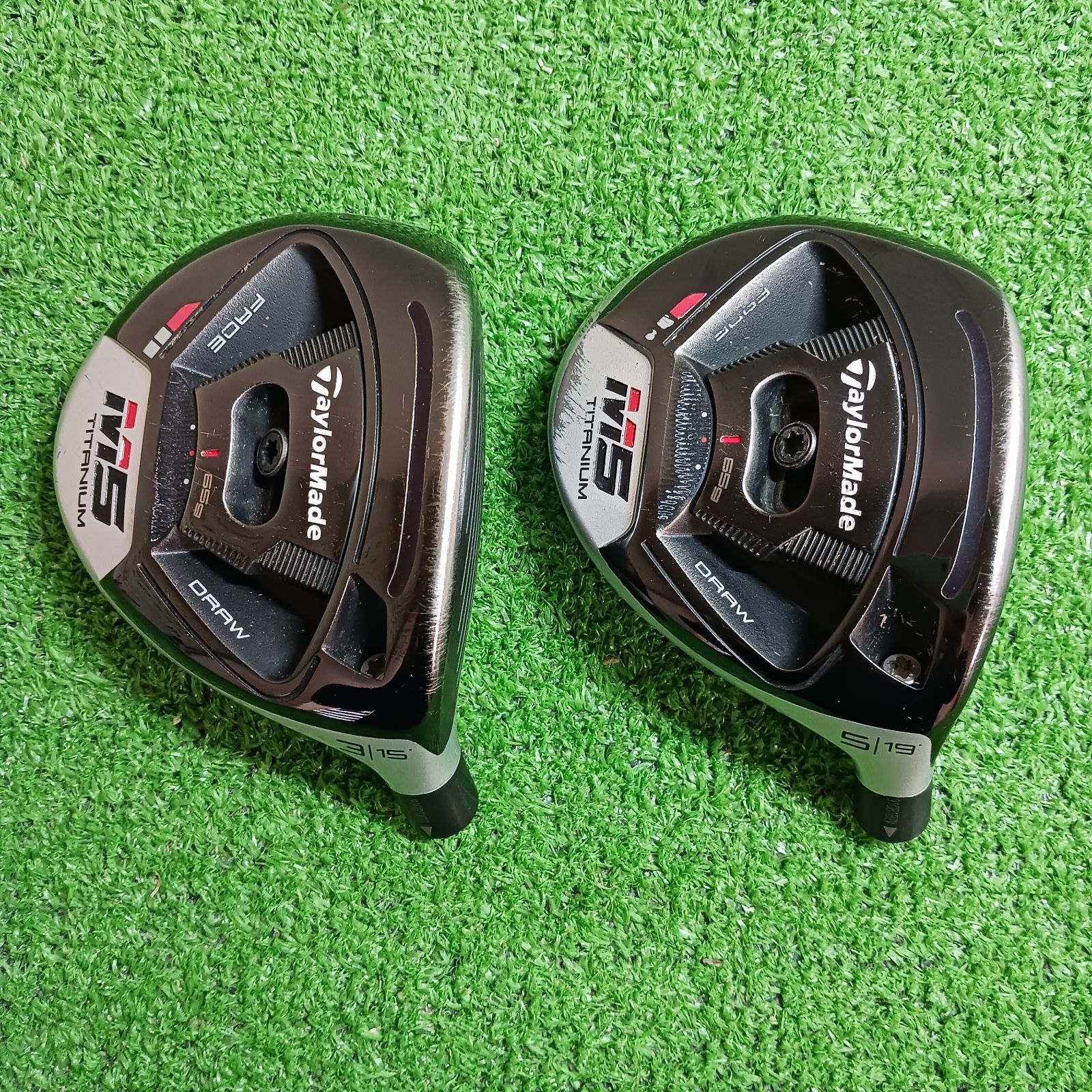 テーラーメイド M5 フェアウェイウッド 3番5番ヘッドのみセット【1924