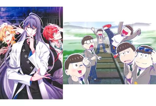 中古】ポスター(アニメ) B2両面ポスター(八つ折) 麻天狼/6つ子