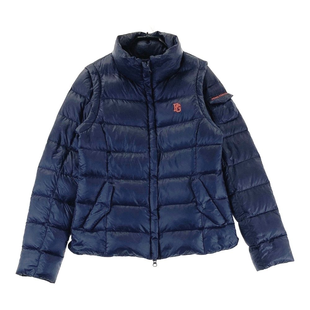 PEARLY GATES レディースジャケット ネイビー　サイズ0 サイズ：0 PEARLY GATES パーリーゲイツ 2WAY ダウン ジップジャケット