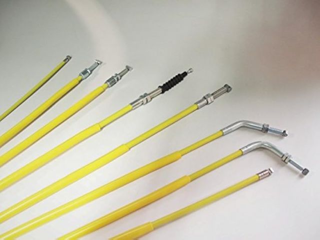 イエロー 200mmロング クラッチ ワイヤー ZX－10R ZXT00C