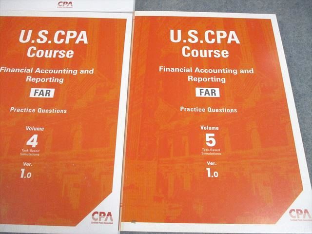 CPA会計学院 U.S.CPA 米国公認会計士 FAR Textbook/Practice Questions