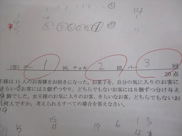 SAPIX サピックス 小6 算数 桜蔭コース 土曜桜蔭特訓01～14 テスト計14