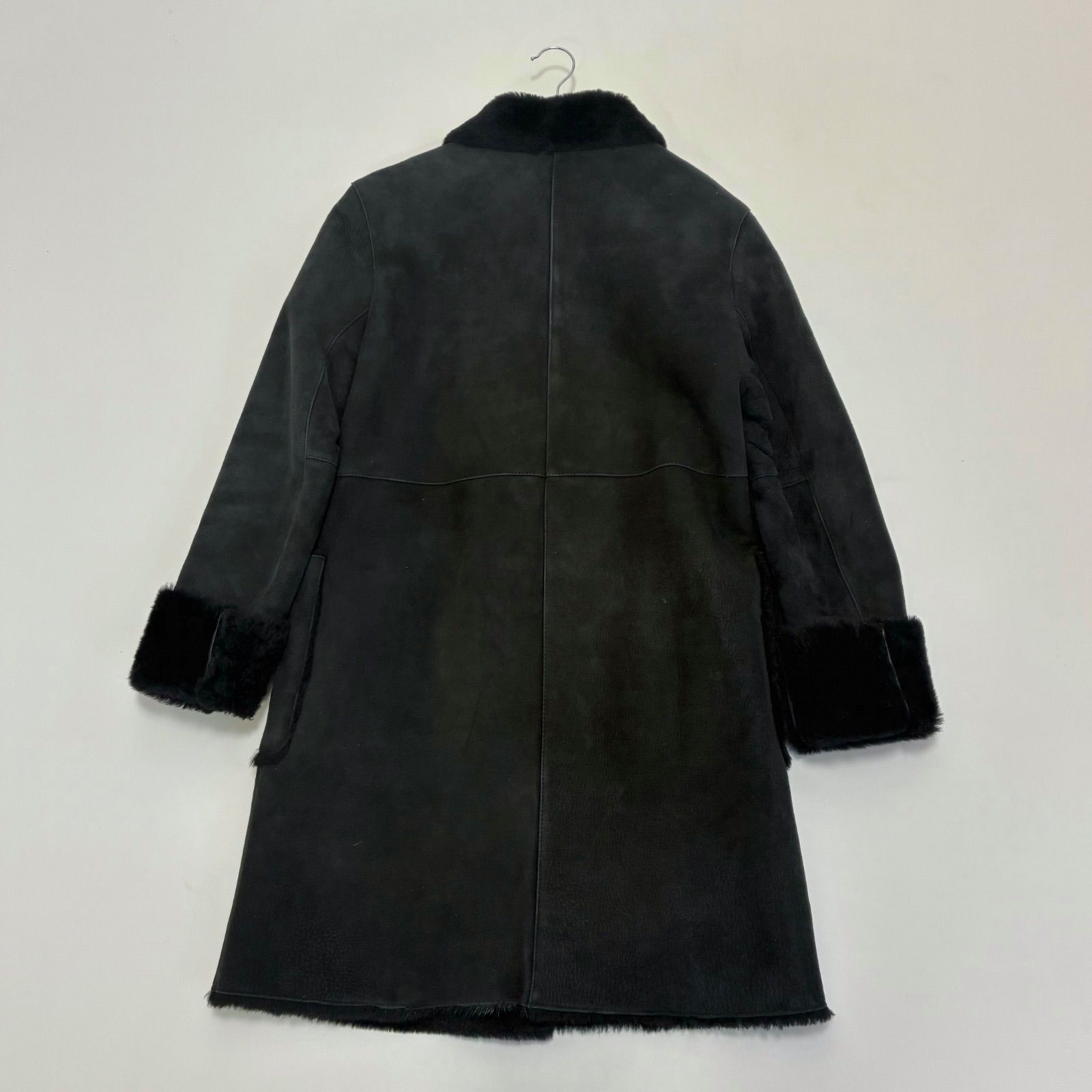 ANAYI アナイ☆リアルムートン羊革コート M 小売 ブラック 2025年最新