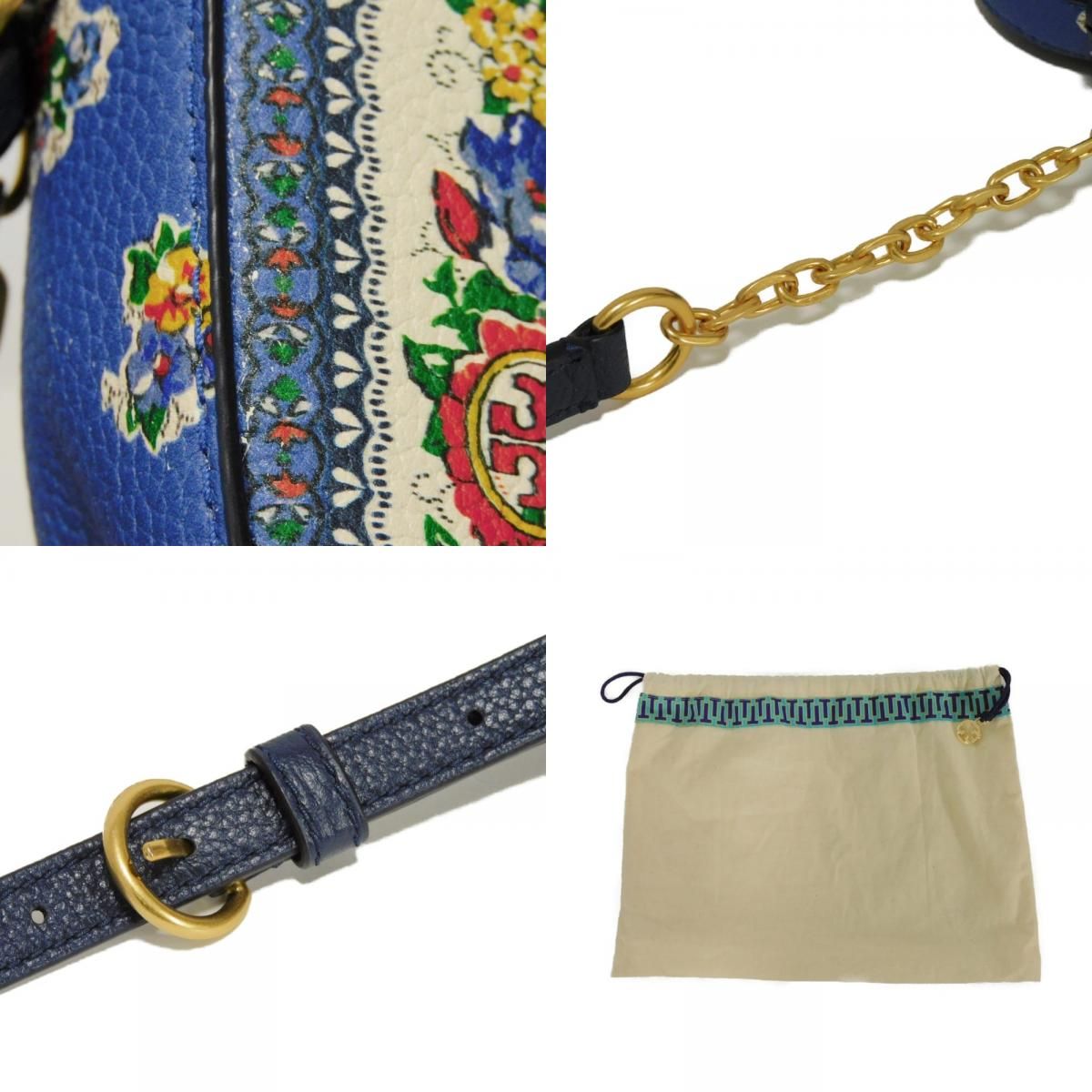 正規品Tory Burch 花柄ショルダーバッグ カメラバッグ美品 Tory Burch トリーバーチ マックグロー フローラル カメラバッグ