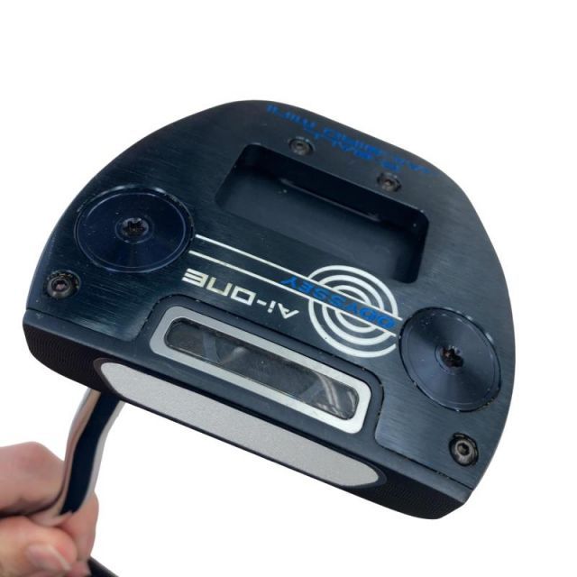 中古】 オデッセイ Ai-ONE 2-BALL JAILBIRD MINI 34インチ パター PT