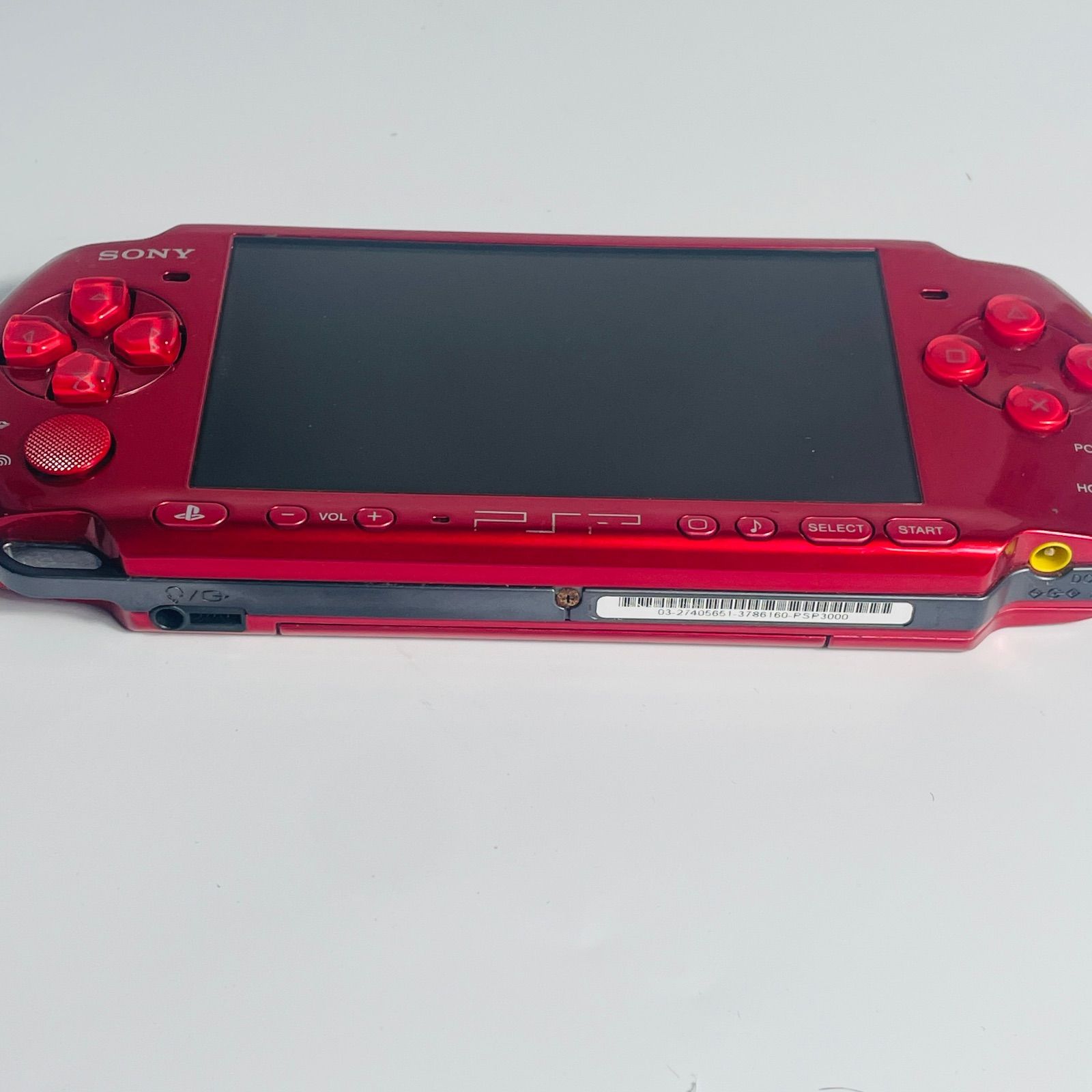 外観美品】PSP-3000 ラディアントレッド 本体のみ 動作確認済 SONY