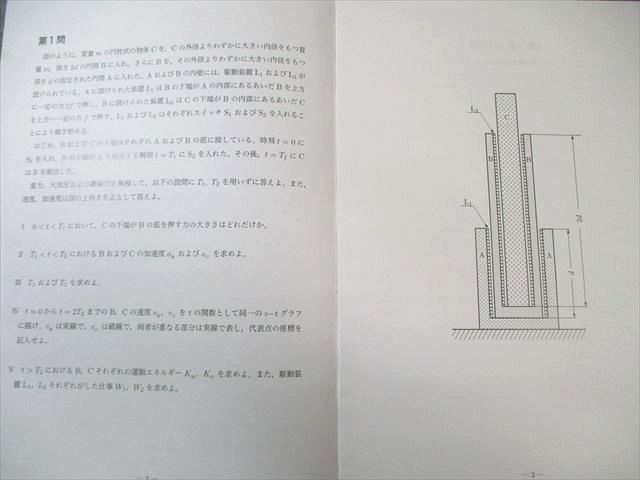 鉄緑会 T1/U2クラス 入試物理演習 第1～13回 【計13回分】 通年セット