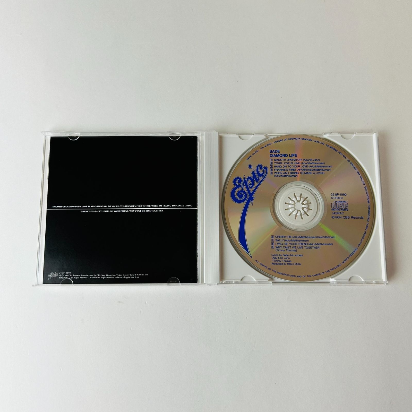帯付美品] シャーデー（Sade）ダイヤモンド・ライフ (国内盤) [廃盤 