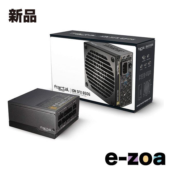  Fractal Design  フラクタルデザイン SFX 650W電源 GOLD PC電源ユニット FD-PSU-ION-SFX-650G-BK (2504969) 電源ユニット