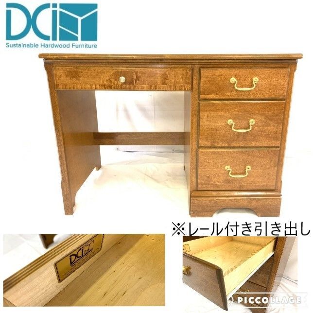 ◎【米軍放出品】片袖デスク DCI 机 オフィスデスク アンティーク