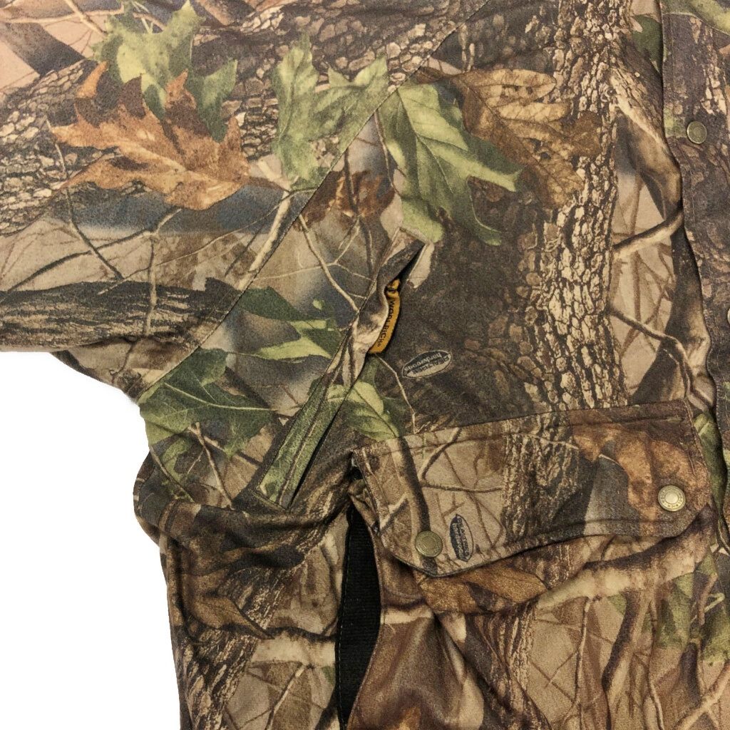 ウールリッチ カモフラ ジャケット 古着 Woolrich アウトドア 迷彩 WOOLRICH（ウールリッチ） 古着 90~00年代 迷彩柄 リアルツリーカモ