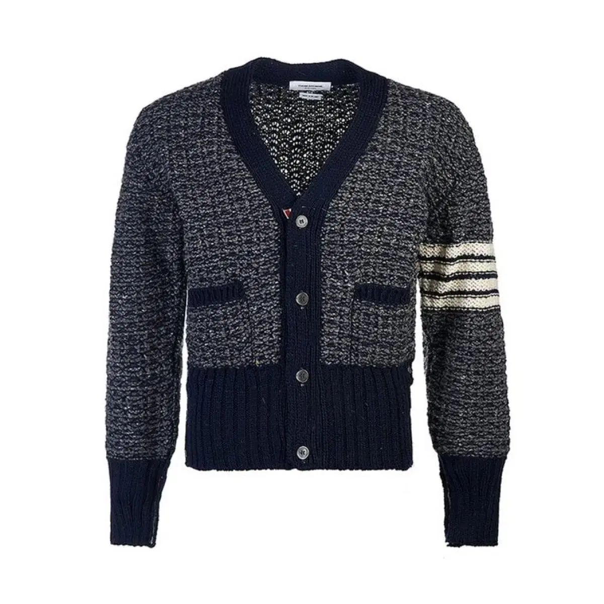 THOM | Vネック カーディガン 4BAR Browne Thom クラシック トム 