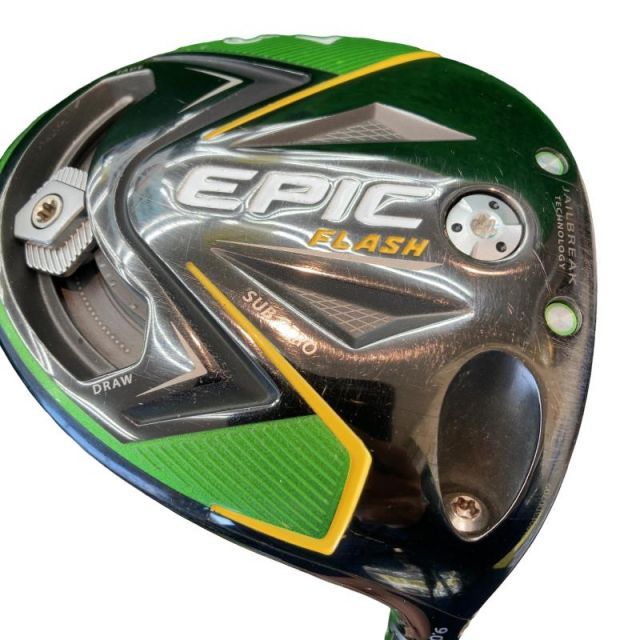 Callaway EPIC FLASH SUB ZEROドライバー　9° EPIC FLASH SUBZERO ドライバー ヘッドのみ EPIC FLASH subzero 9