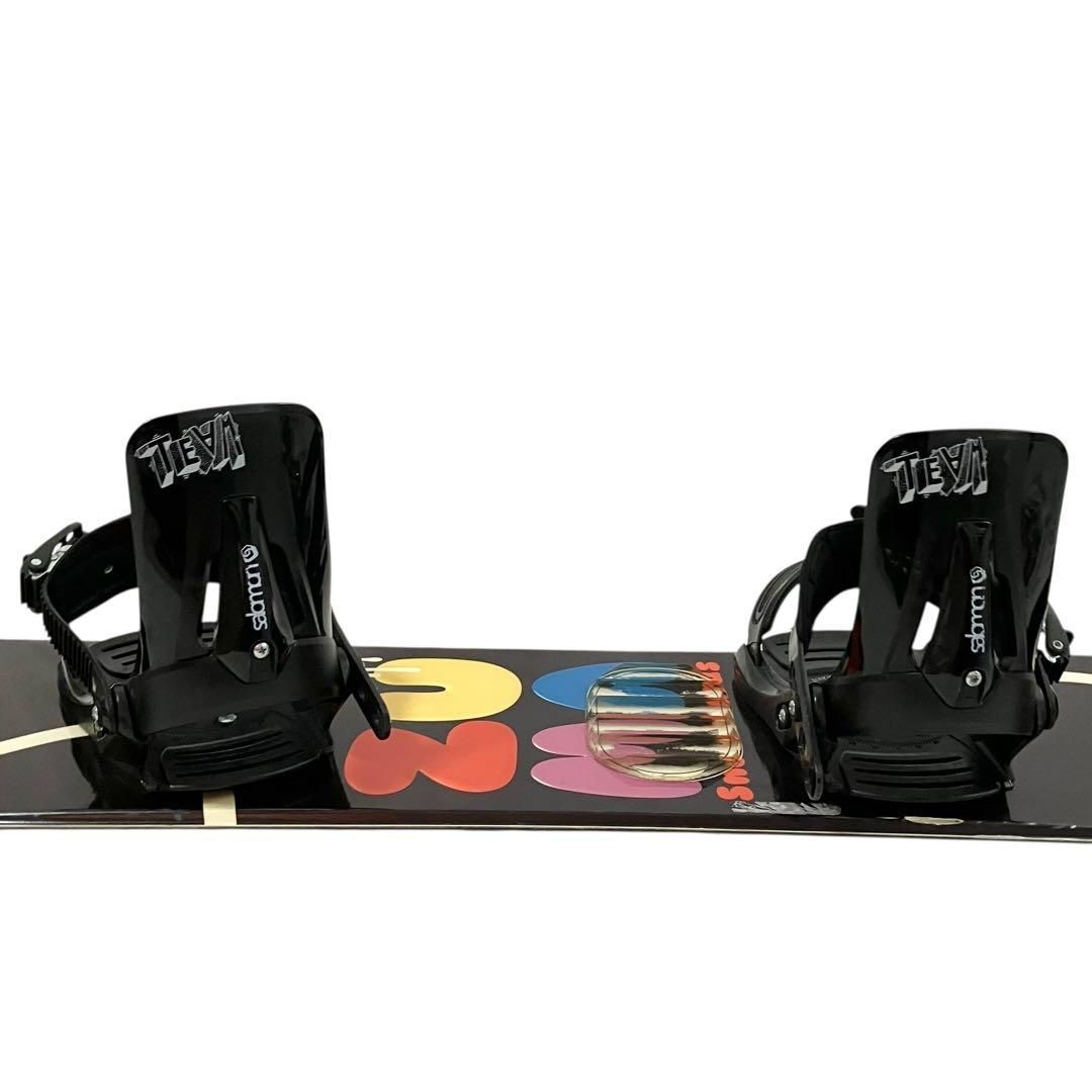 ZUMA × SALOMON Jr用 スノーボードセット ボード ZUMA ツマ 128cm