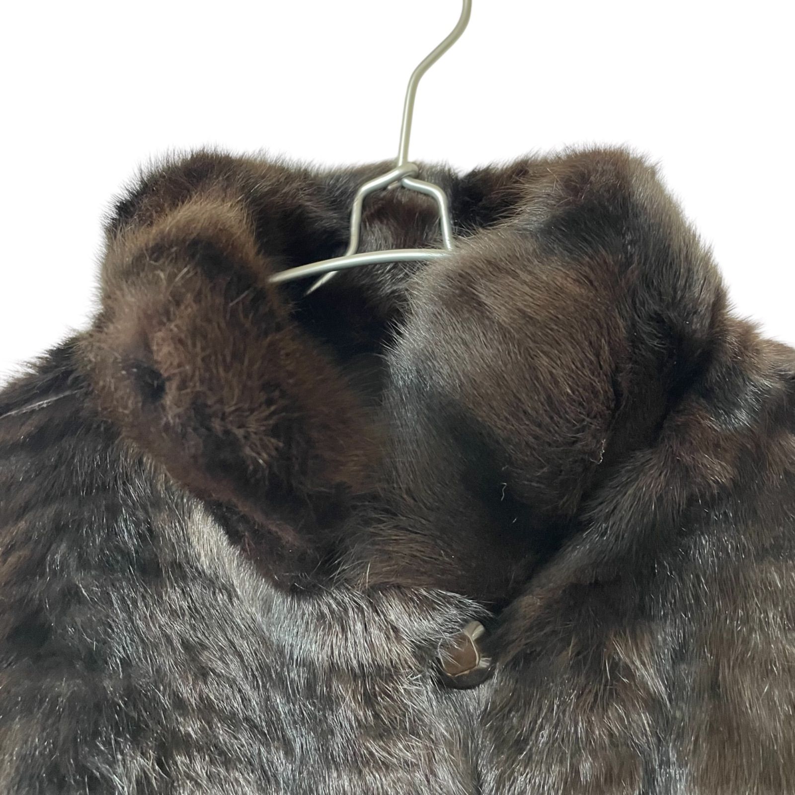 ZM1675【美品】Leilian レリアン リバーシブルファーコート リスファー