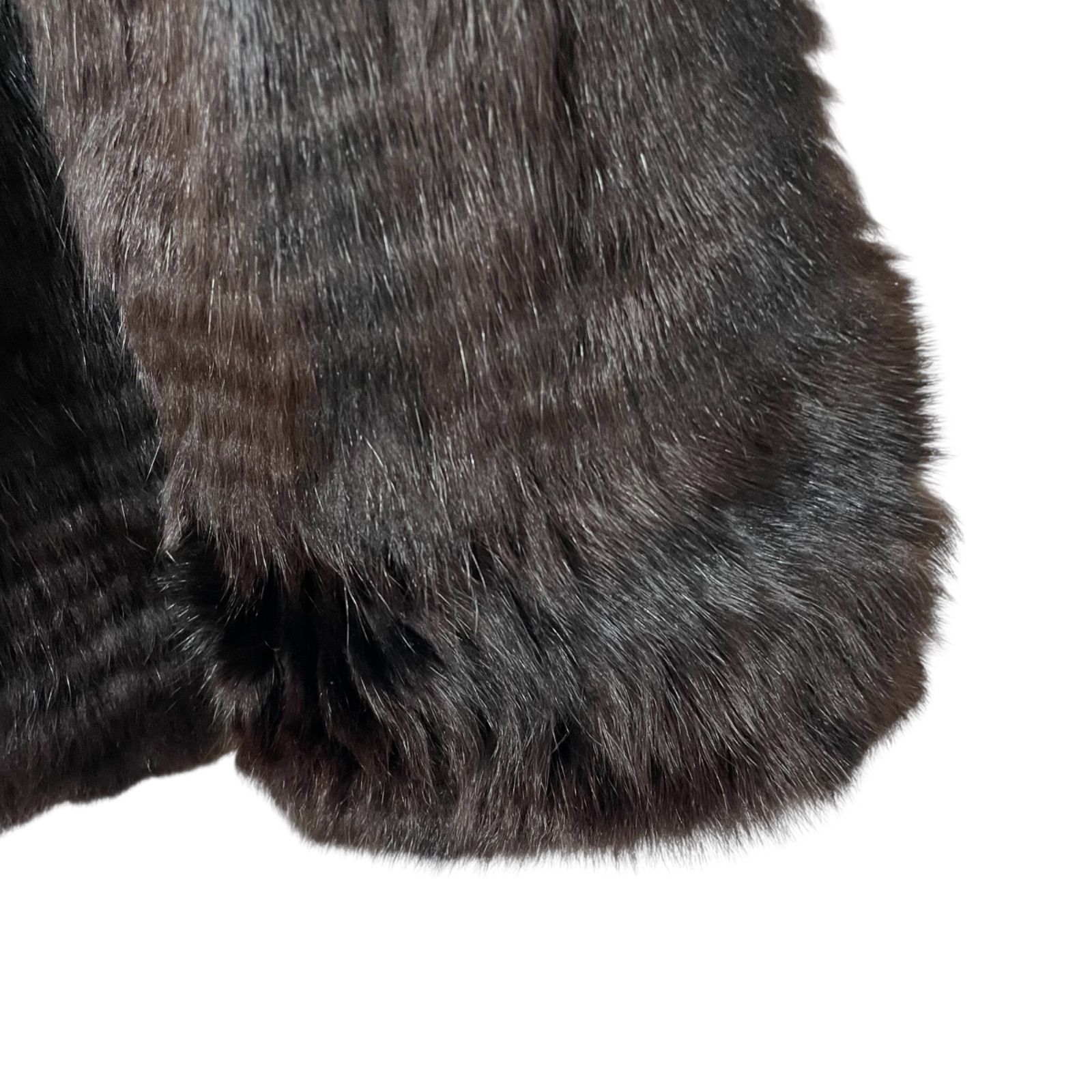 ZM1675【美品】Leilian レリアン リバーシブルファーコート リスファー