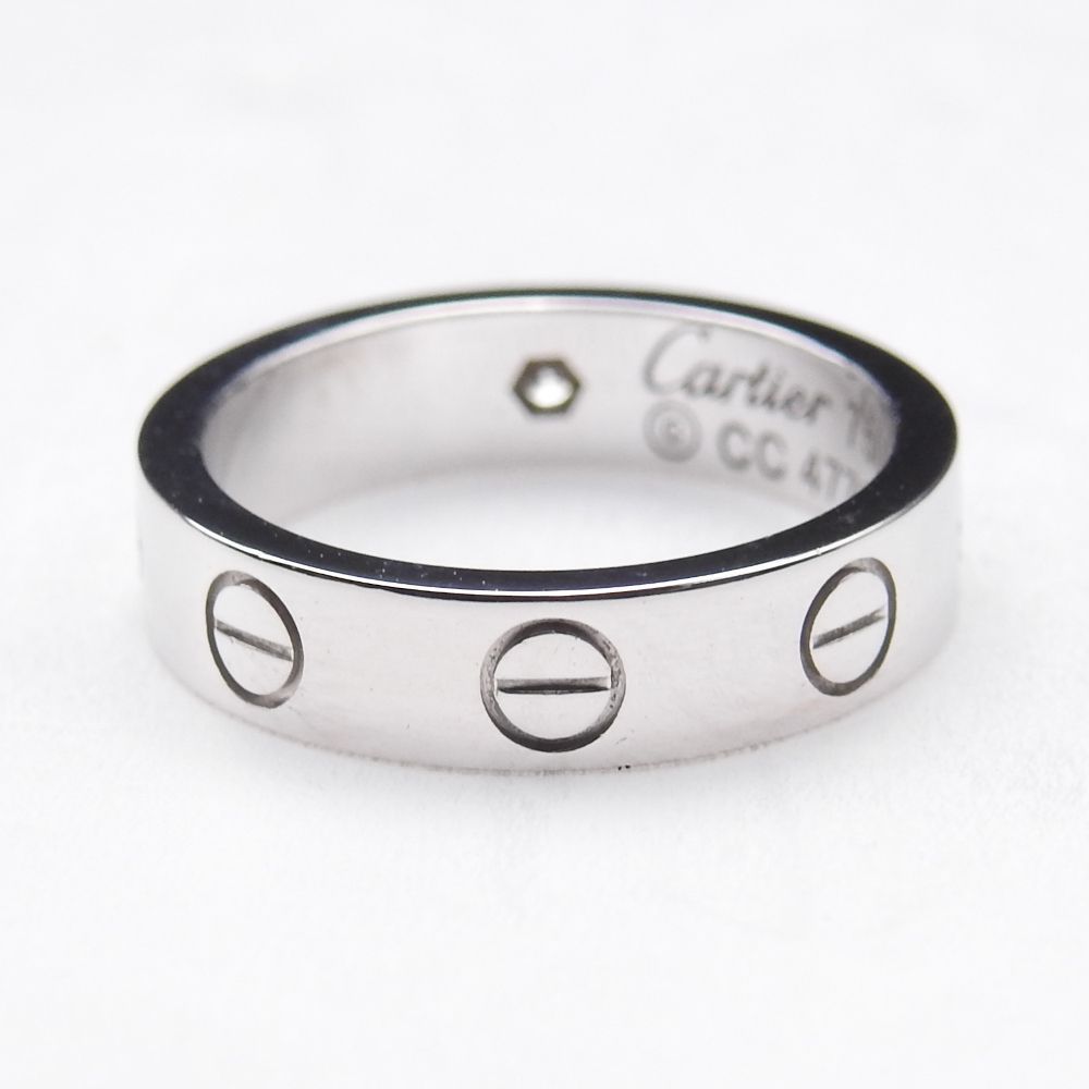 正規品・美品〕Cartier カルティエ ミニラブリング ダイヤ1P 正規品・美品〕Cartier カルティエ ミニラブリング ダイヤ1P